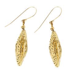 Boucles d'oreilles à perles à ailettes