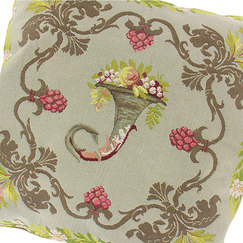 Housse de coussin carré - Tapisserie Joséphine