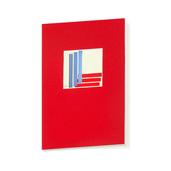 Cahier Kupka Trois Bleus et trois rouges