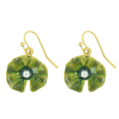 Boucles d'oreilles Nymphéas