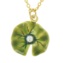 Pendentif Nymphéas sur chaîne