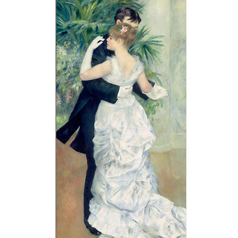 Pierre Auguste Renoir - Danse à la ville, Musée d'Orsay