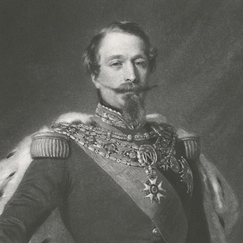 Estampe L'Empereur Napoléon III - Samuel Cousins