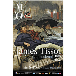 Affiche de l'exposition - James Tissot L'ambigu moderne - La Tamise
