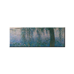 Magnet Monet - The Water Lilies: Clear Morning with Willows