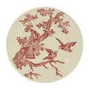 2 side plates for small cakes "The Delights of the Four Seasons"
