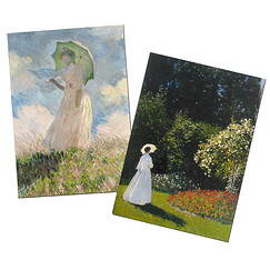 2 cahiers Monet "Femmes"