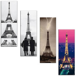 4 Tour Eiffel magnets