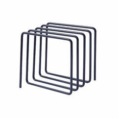 Porte-revues en métal Gris - Block Design
