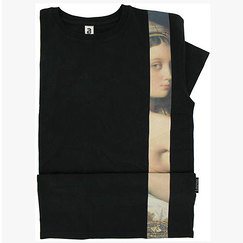 T-Shirt noir Odalisque
