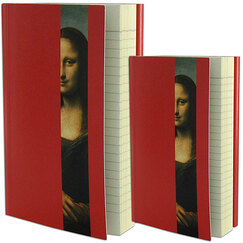 Book and notebook flaps "Mona Lisa"