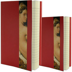 Cahier et carnet &agrave; rabats Odalisque