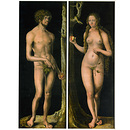 Adam et Eve, vers 1510, Besançon, musée des Beaux-Arts