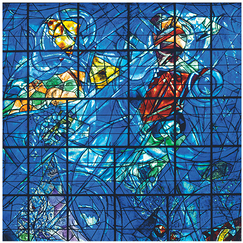 Affiche 50X60cm Marc Chagall - La Création du monde, 1971-1972