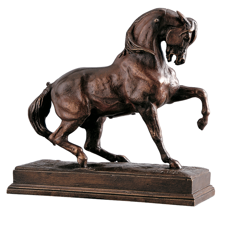 Cheval piaffant - Barye