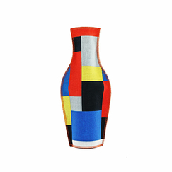 Cache vase en coton Theo van Doesburg - Composition XX - Musée national Thyssen-Bornemisza