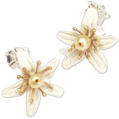 Boucles d'oreilles "Fleur"