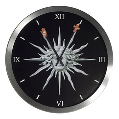 Wall clock "Sun King"