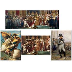 4 magnets Napoléon