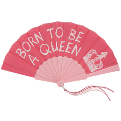 Eventail "Born to be a Queen"