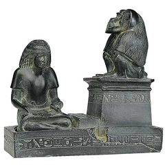Le scribe royal Nebm&eacute;routef et Dieu Th&ocirc;t