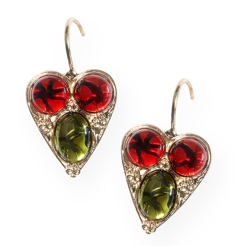 Boucles d'oreilles Coeur