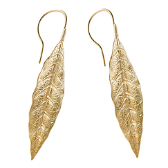Boucles d'oreilles Feuille de laurier