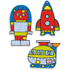 3 Robot Puzzles