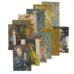 Pocket of 12 cards 14x20 cm Beaut&eacute; morale et volupt&eacute; dans l'Angleterre d'Oscar Wilde