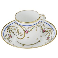 Tasse à café Marie-Antoinette