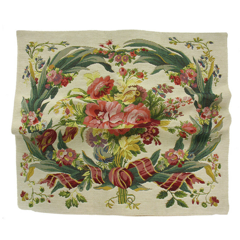 Housse de coussin tapisserie "Bouquet"