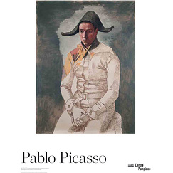 Affiche Picasso "Arlequin"