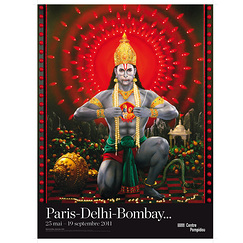 Affiche Pierre et Gilles "Hanuman"