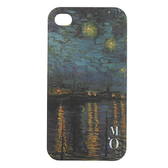 Coque IPhone 4 - La nuit étoilée Vincent Van Gogh