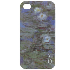 Coque IPhone 4 - Nymphéas bleus