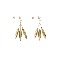 Coronet of laurel leaf Earrings
