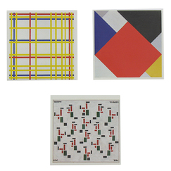 3 Magnets "Art contemporain"