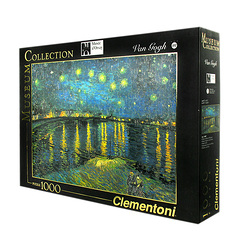 1000 Pieces Puzzle - Starry Night Over the Rhone