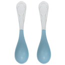 Lot de 2 cuillères Miix bleues