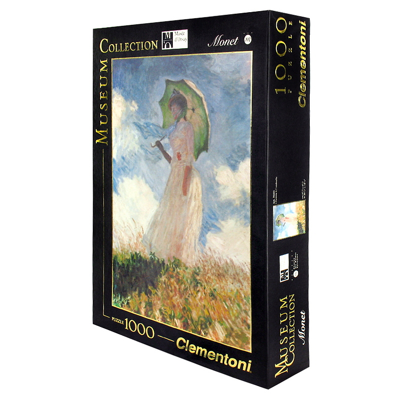 Puzzle 1000 pièces - Femme à l'ombrelle