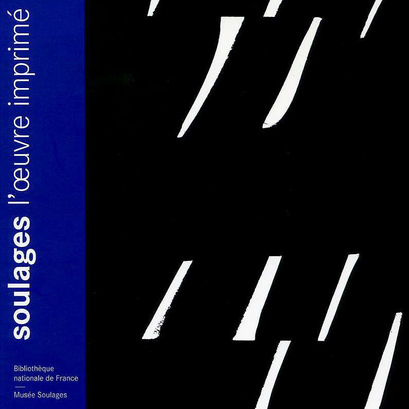 Soulages : l'oeuvre imprimé