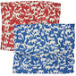 Lot de 2 Carrés "Beauté animale"