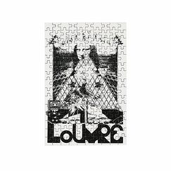 Micro Puzzle Les Écritures du Louvre par M/M (Paris)