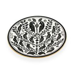 Large plate "Tree Birds"