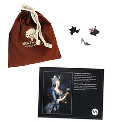 Puzzle en bois : Marie-Antoinette à la rose (250 p.)