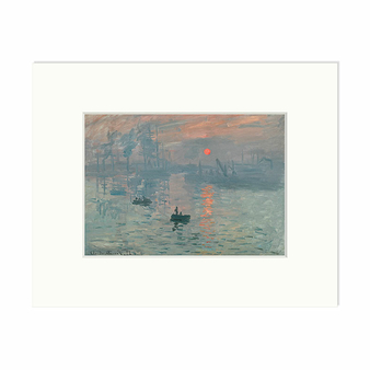 Reproduction under Marie-Louise Claude Monet - Sunrise, 1872