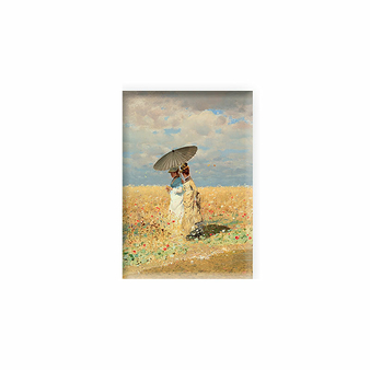 Magnet Giuseppe de Nittis - Dans les blés, 1874