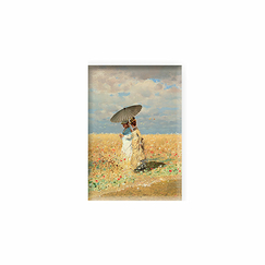 Magnet Giuseppe de Nittis - Dans les blés, 1874