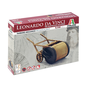 Maquette du tambour mécanique de Léonard de Vinci
