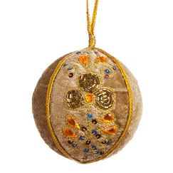 Christmas decoration - Gold Velvet